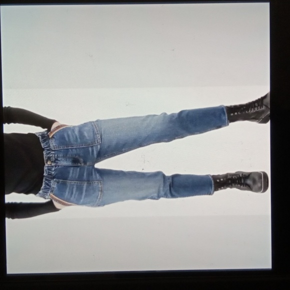 DRIFTWOOD Eliza In Rose Santina Cropped Utility Jeans Womens Medium - Picture 1 of 12